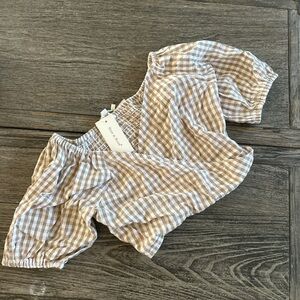 Women’s Gingham Checkered top